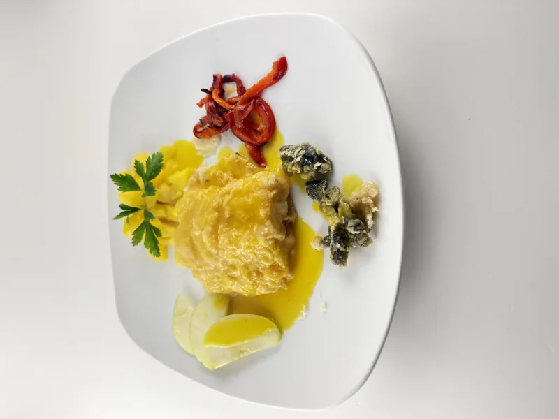 Bacallà amb poma